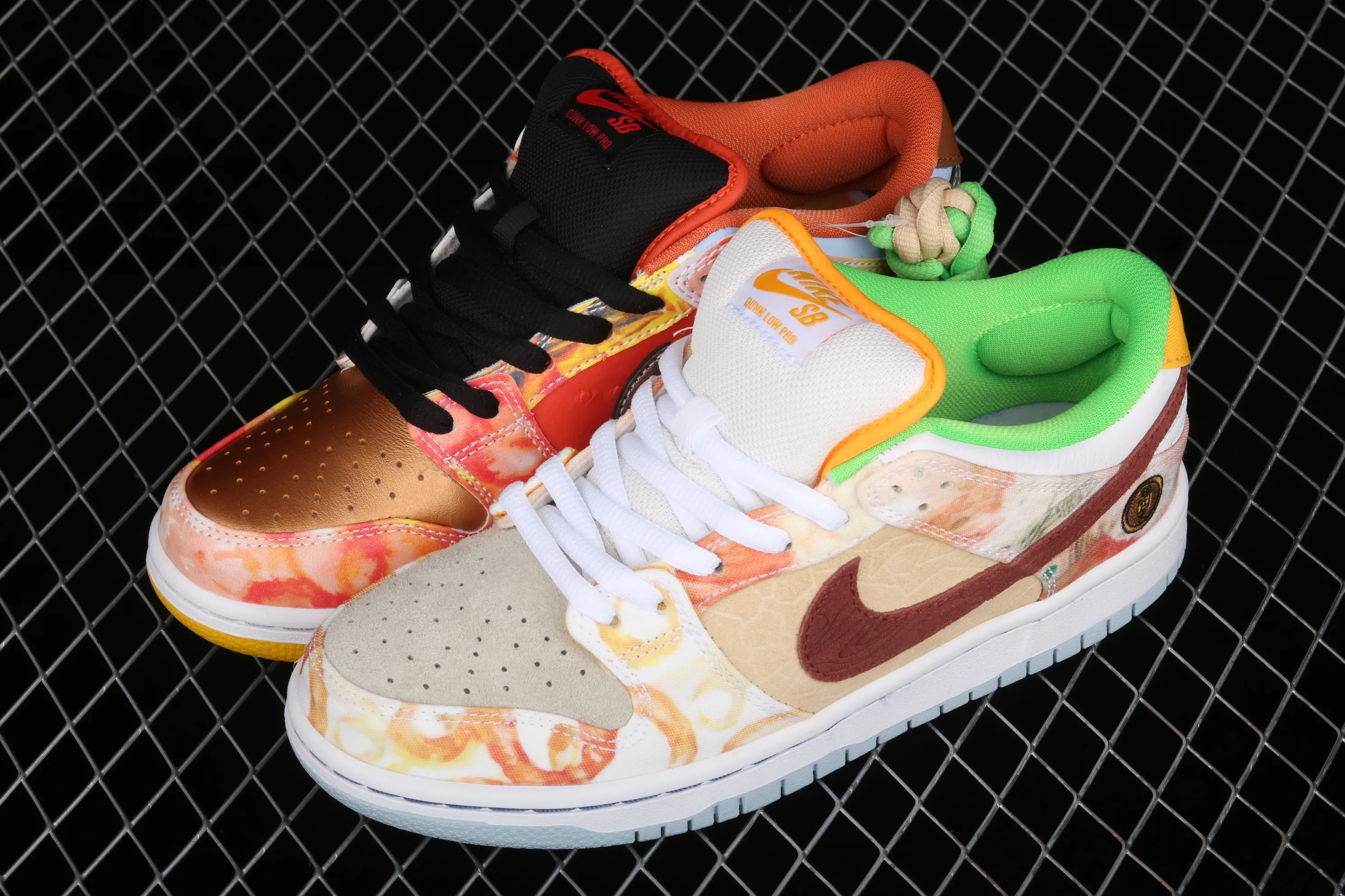 All Categories Nk SB Dunk Series Nk SB Dunk Low Low-top Skateboard Shoes F Version Big Box Nk SB Dunk Low "CNY" Joint Model Chinese New Year Mandarin Duck Tie-Dye Low-top Skateboard Shoes CV1628-800